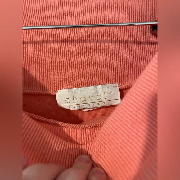 Cowl Neck Pink Sweater - Picture 6 of 8